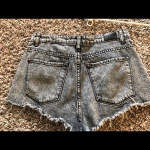 Denim shorts from urban outfitters